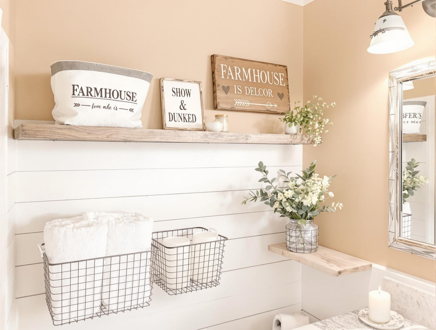 Rustic Bathroom Retreat